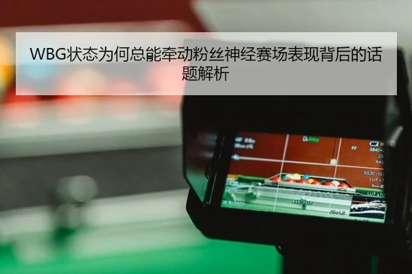 WBG状态为何总能牵动粉丝神经赛场表现背后的话题解析